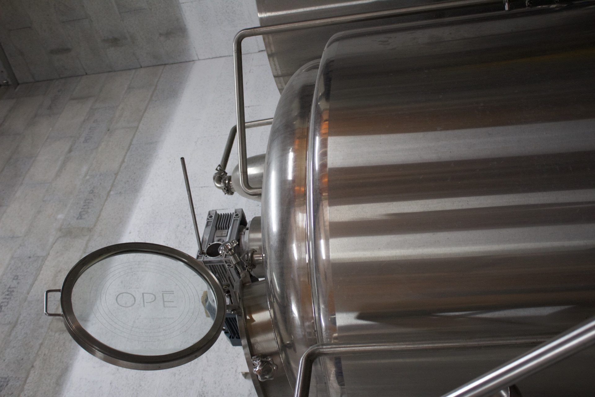 Cuve gravée OPE