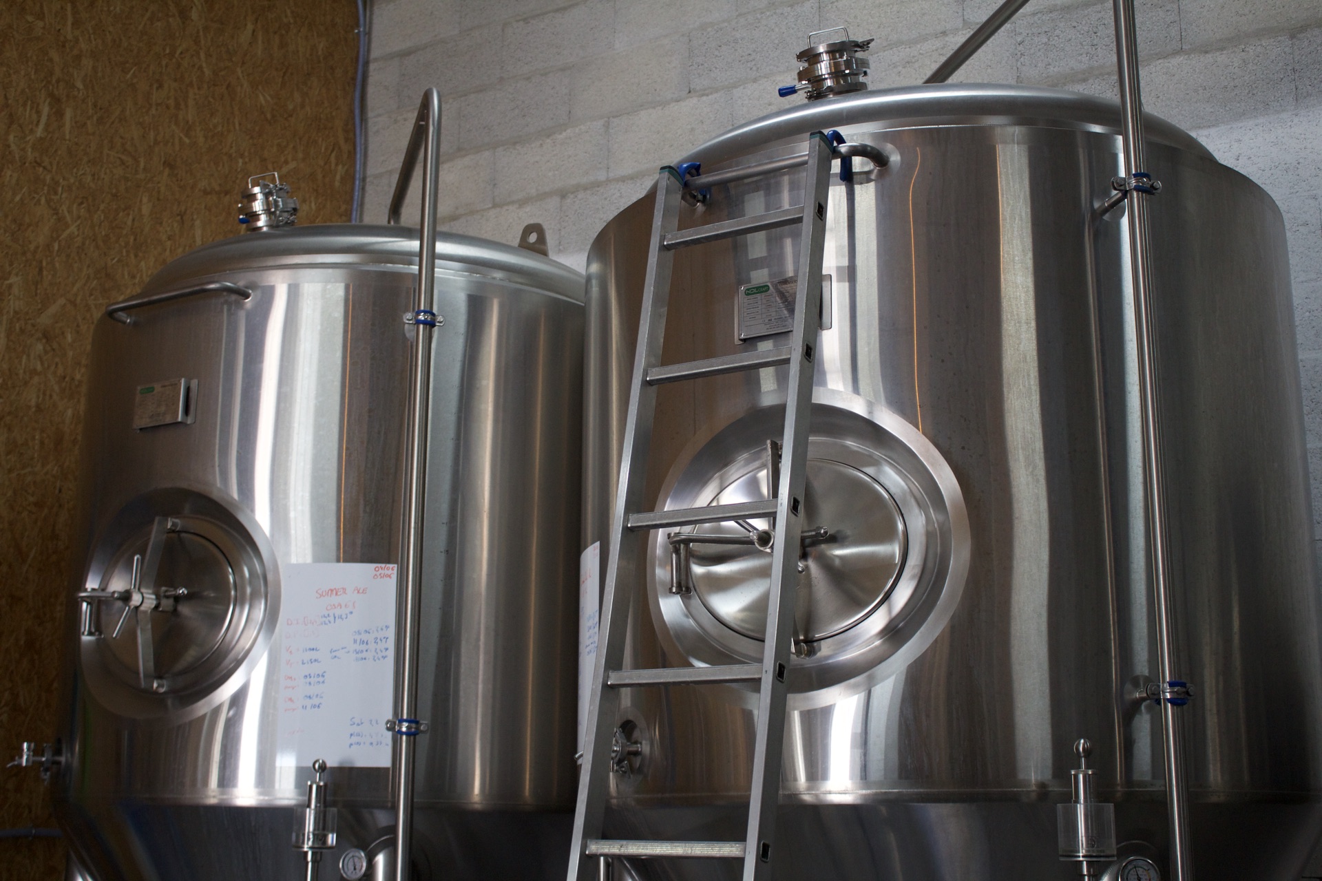 Cuves de fermentation